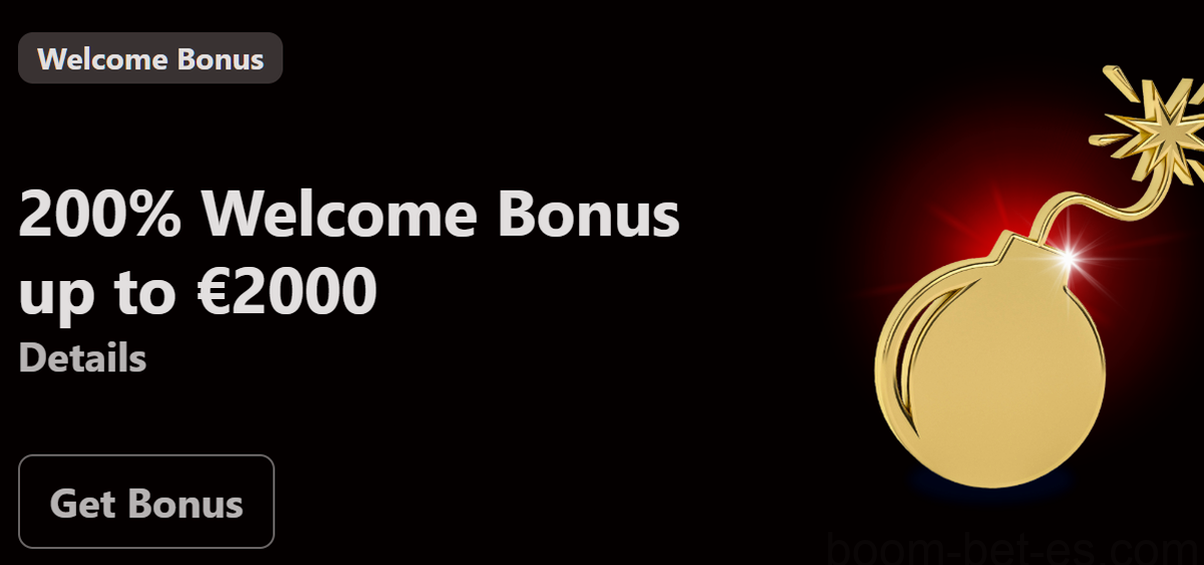 Boombet Casino Bienvenida